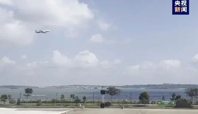 中国製大型機C919 海外で初の試験飛行に成功