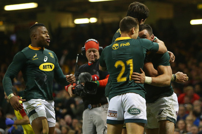 ラグビー南アフリカ代表、W杯直前に日本とテストマッチへ