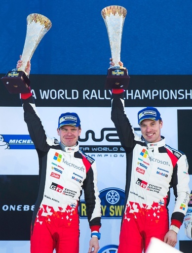 トヨタが1999年以来のWRC勝利！ ラトバラがラリー・スウェーデン制覇