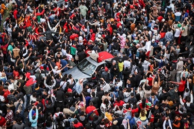 アフリカ勢初のW杯4強、歓喜に沸くモロッコ