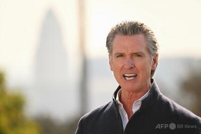 カリフォルニア州知事、「トランプ関税」に反発 他国に合意訴え