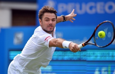 新コーチ迎えたマレーとワウリンカ、芝の初戦は対照的