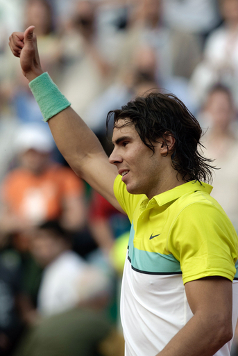 ナダル 準決勝進出を決める、イタリア国際