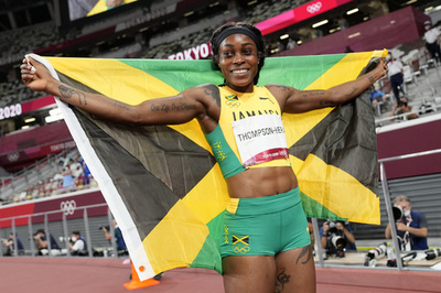 トンプソンヘラが200mも金、女子短距離初の2種目連覇達成