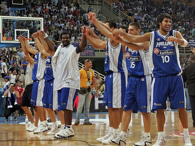 ギリシャ男子 北京五輪出場権を獲得