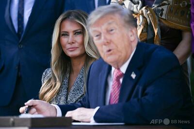 メラニア夫人、ウクライナ南部の部分停戦を仲介 米政権、29日開始と発表