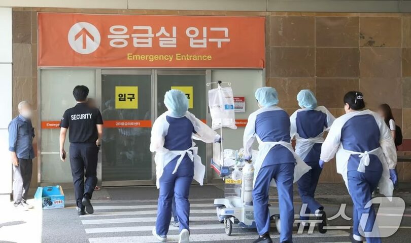 京畿道の大学病院救急室＝写真は記事の内容とは関係ありません(c)news1