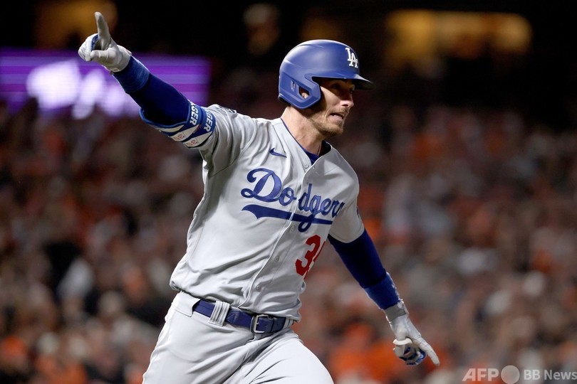 ドジャースが優勝決定S進出 ベリンジャーが9回に決勝打