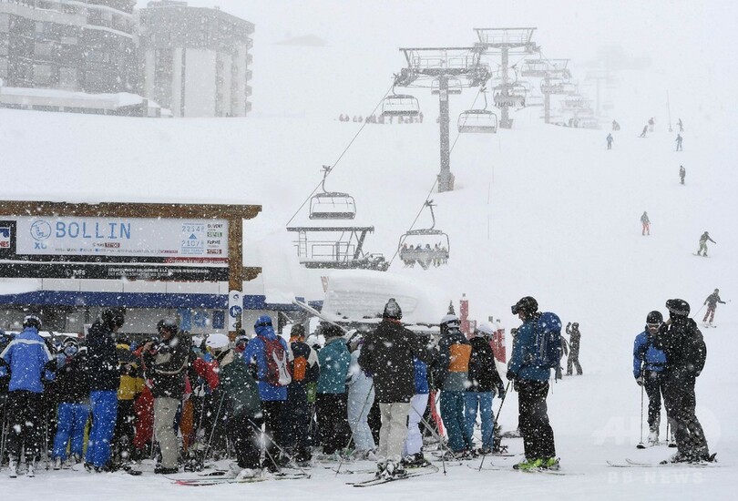 仏スキー場で雪崩 犠牲者はなし 写真5枚 国際ニュース Afpbb News