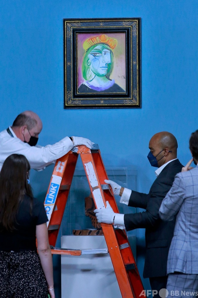 ピカソ作品11点、総額124億円で落札 米ラスベガス