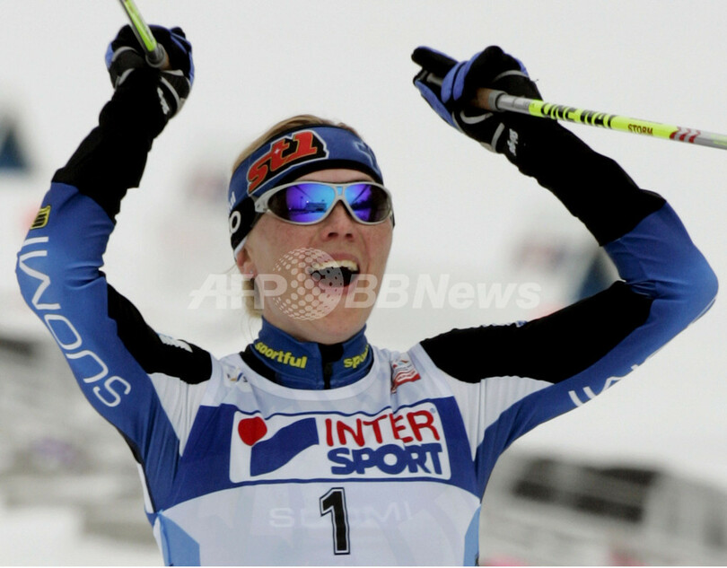 <FISノルディックスキー世界選手権2007>クイトゥネン 大会2勝目を挙げる 札幌 写真15枚 国際ニュース:AFPBB News