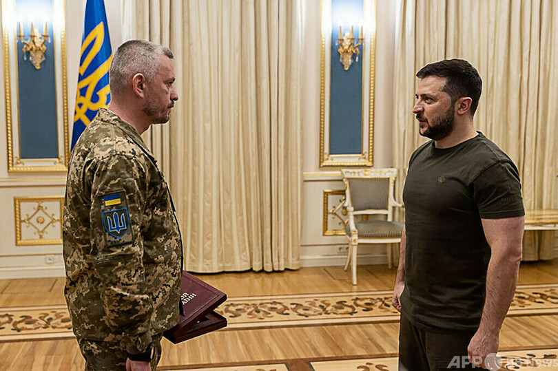 ウクライナ紛争、「外交」でのみ解決 ゼレンスキー氏