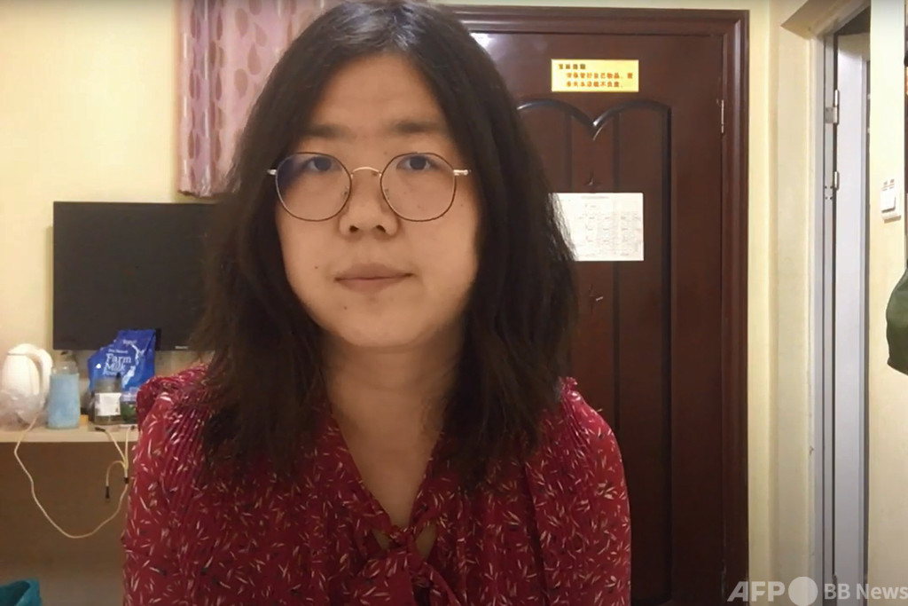武漢で新型コロナ取材の市民記者 「社会秩序びん乱」罪で懲役4年