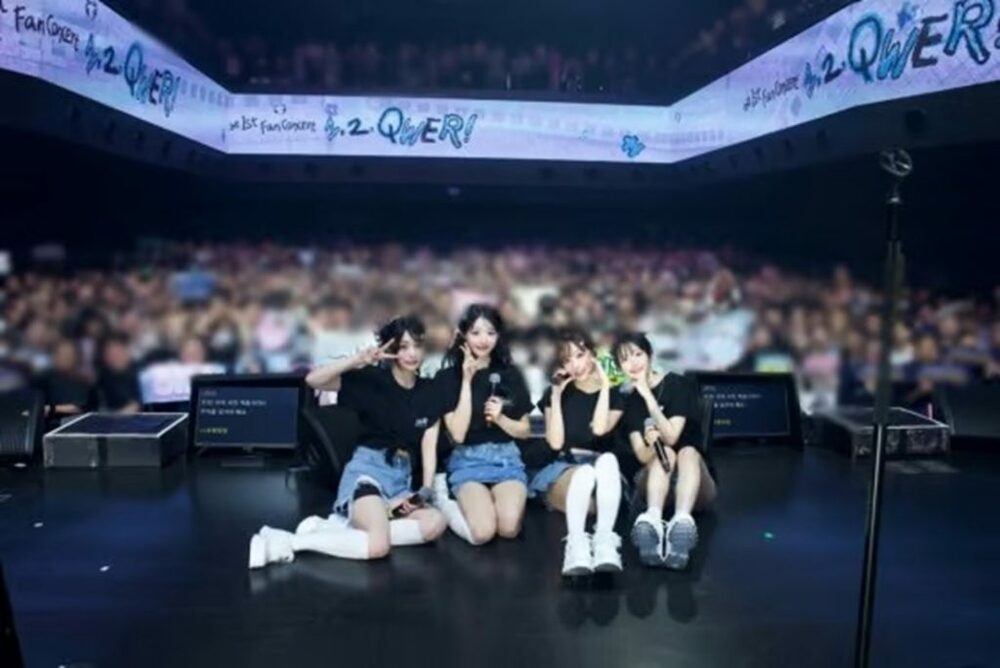2qwer QWER、東京で初のファンコンサート 写真枚 国際ニュース:AFPBB News