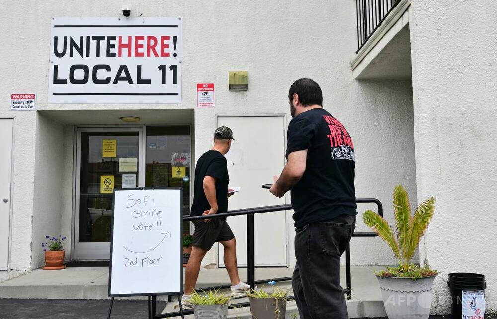 米LAのW杯スタジアム従業員がストライキ準備、賃金改善や移民捜査官の立ち入り禁止求める
