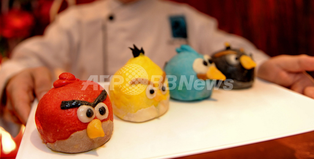 食べられる アングリーバード シンガポールで登場 国際ニュース Afpbb News