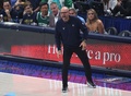 23-24NBAファイナル（7回戦制）第4戦、ダラス・マーベリックス対ボストン・セルティックス。選手に指示を出すダラス・マーベリックスのジェイソン・キッドHC（2024年6月14日撮影）。(c)Tim Heitman/Getty Images/AFP