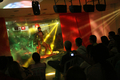 ブラジル・サンパウロ（Sao Paulo）の「第12回エロティカ・フェア（12th Erotika Fair）」で行われるショー（2008年4月19日撮影）。(c)AFP/Nelson Almeida