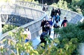 緑道を散歩する市民や観光客（2021年1月2日撮影、資料写真）。(c)CNS/王東明
