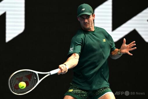 ポールが全豪OP8強入り 3ゲームしか落とさず圧勝 写真4枚 国際ニュース