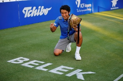 杉田がツアー初優勝、マナリノ破ってアンタルヤ・オープン制覇