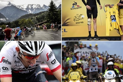 総合首位フルーム、落車するもリード広げる ツール・ド・フランス