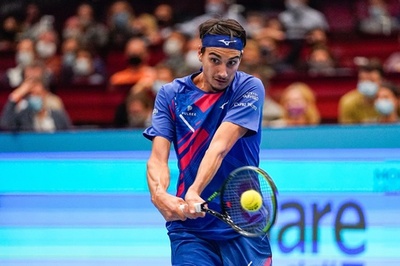 ジョコ撃破のソネゴ、好調ルブレフとの決勝へ エルステ・バンクOP