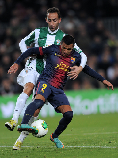 FCバルセロナ大勝で準々決勝進出、スペイン国王杯