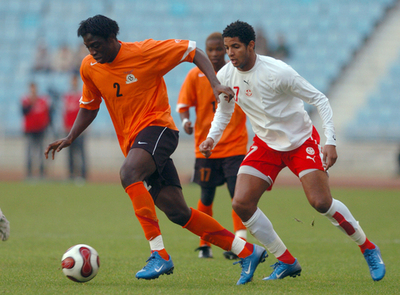 ザンビア 親善試合でチュニジアに勝利