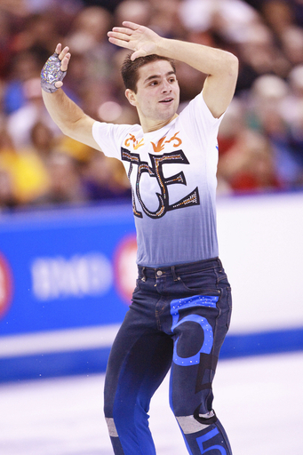 ポンセロ 男子シングルSPで首位、フィギュアGP第2戦