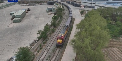 中国寧夏と欧州を結ぶ初の鉄道海上連携輸送コールドチェーン専用線が開通