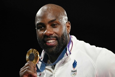 リネールが最多4個目の金 パリ五輪柔道男子100キロ超級制す