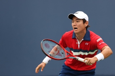 西岡、日比野は初戦敗退 全米OP