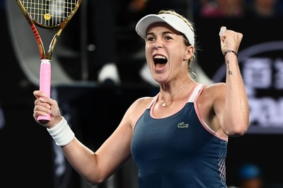 パフリュチェンコワ2年ぶりの全豪8強、スティーブンズとの深夜の激闘制す