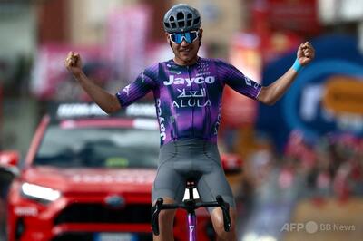 プラップ独走で第8S優勝 ウリッシが総合首位に ジロ・デ・イタリア 