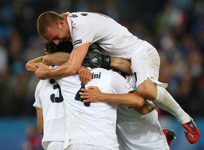 イタリア フランスを下し準々決勝進出