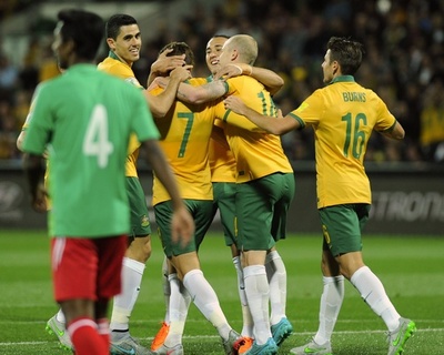 オーストラリアがバングラデシュに5得点快勝、W杯アジア2次予選