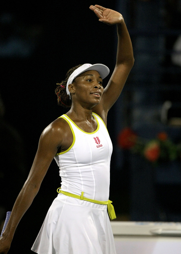 ヴィーナス デメンティエワ下し準決勝進出、ドバイ選手権