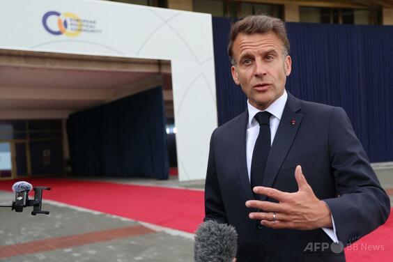 マクロン氏、米国とイランの「協調」によるホルムズ海峡再開を要請