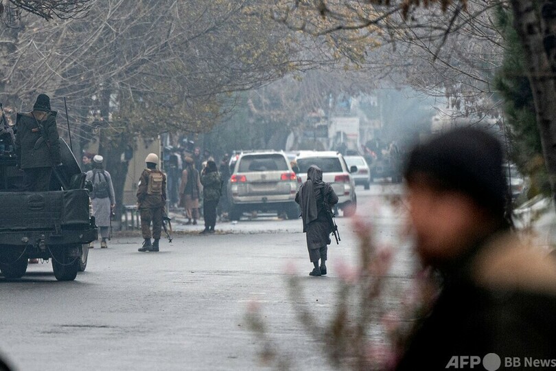 アフガン首都で爆発音と銃声 中国人客多いホテル付近