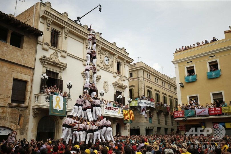 カタルーニャの伝統「人間の塔」 