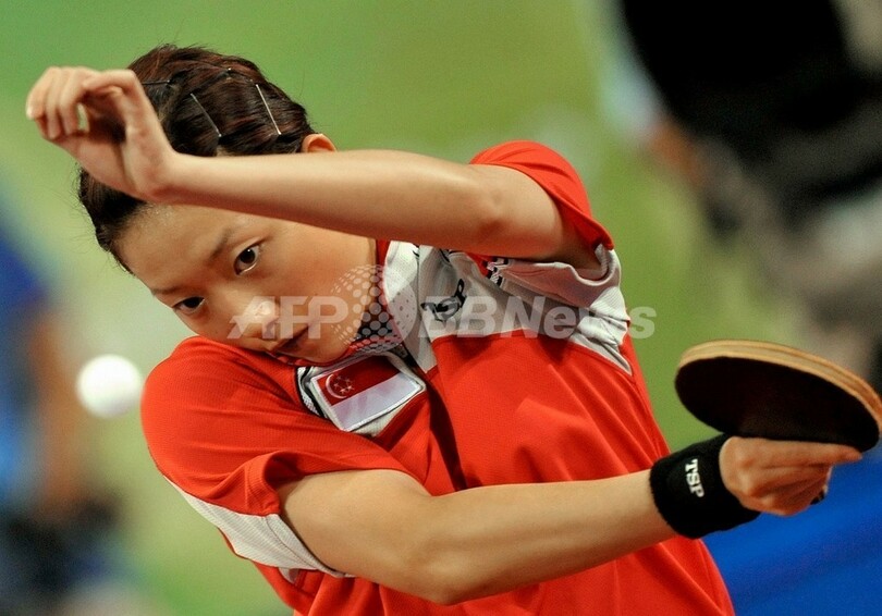 張怡寧 リ・ジャウェイを破り卓球・女子シングルス決勝進出