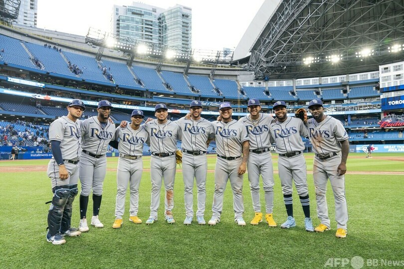 先発野手全員ラテンアメリカ出身 レイズがMLB史上初の布陣