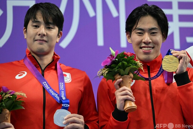 本多が金、瀬戸が銀でワンツー 競泳400ｍ個人メドレー アジア大会