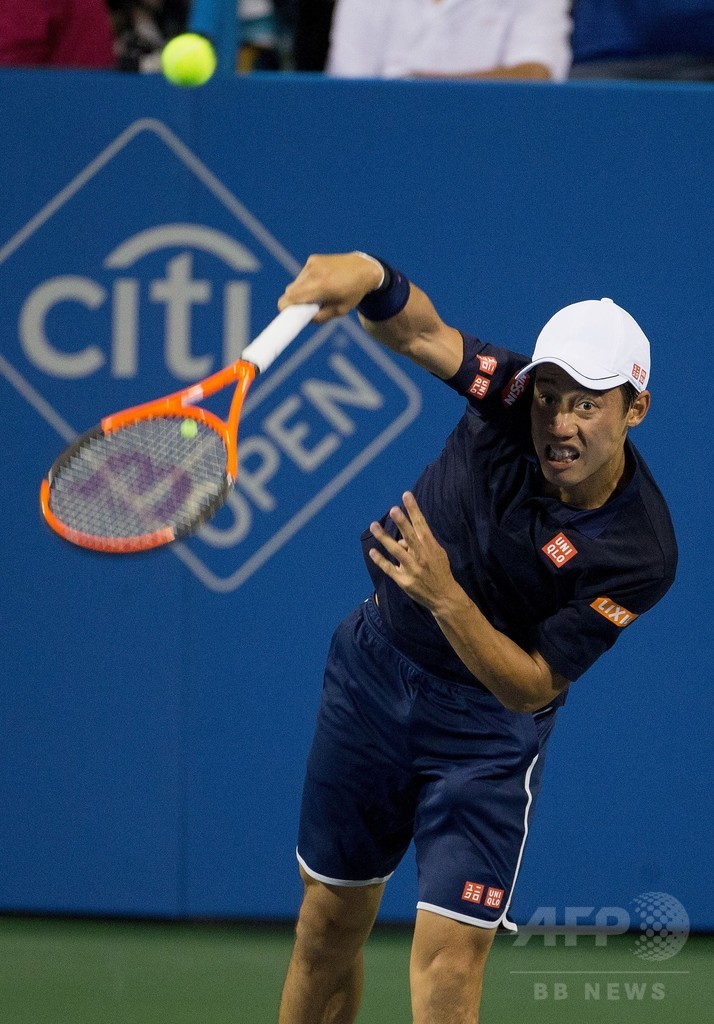 錦織が深夜の大熱戦制す、ヤング退け3回戦へ シティOP