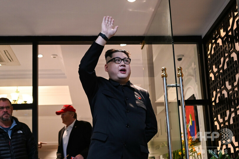 【写真特集】雰囲気はまるで本物、金正恩氏のそっくりさん「ハワードX」