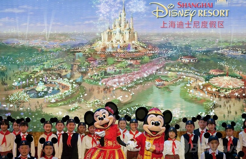 上海ディズニーランドに0億円を追加投資 米ディズニー 写真1枚 国際ニュース Afpbb News