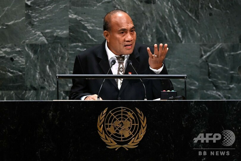 中国とキリバスが国交樹立