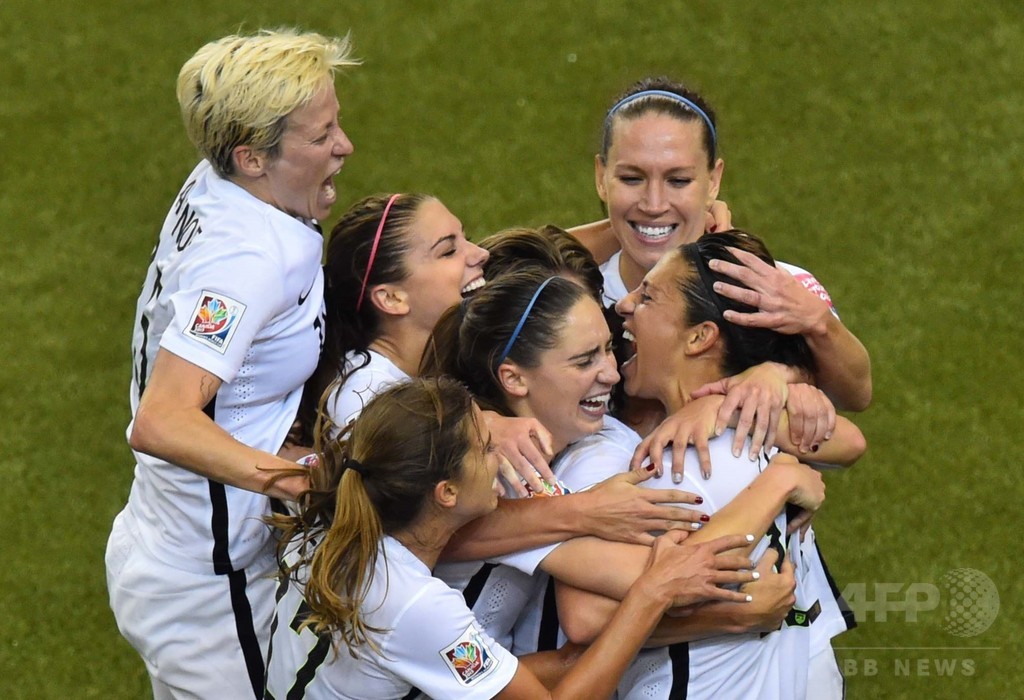 米国が決勝進出 世界ランク1位のドイツを破る 女子サッカーw杯 写真枚 国際ニュース Afpbb News