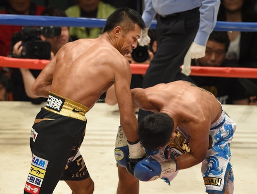 ボクシングポスター 内山高志 vs ジョムトーン 田口良一 vs